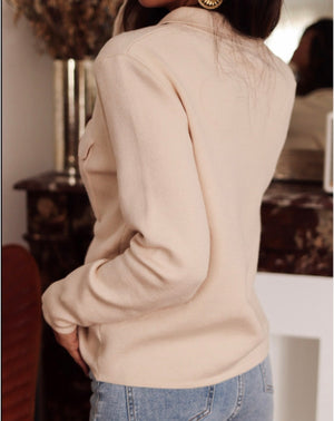 Button Up Knit Cardigan
