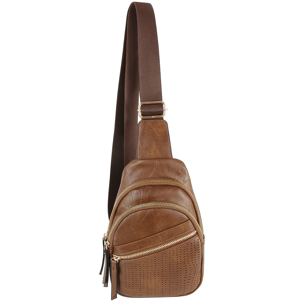 Brown Sling Purse