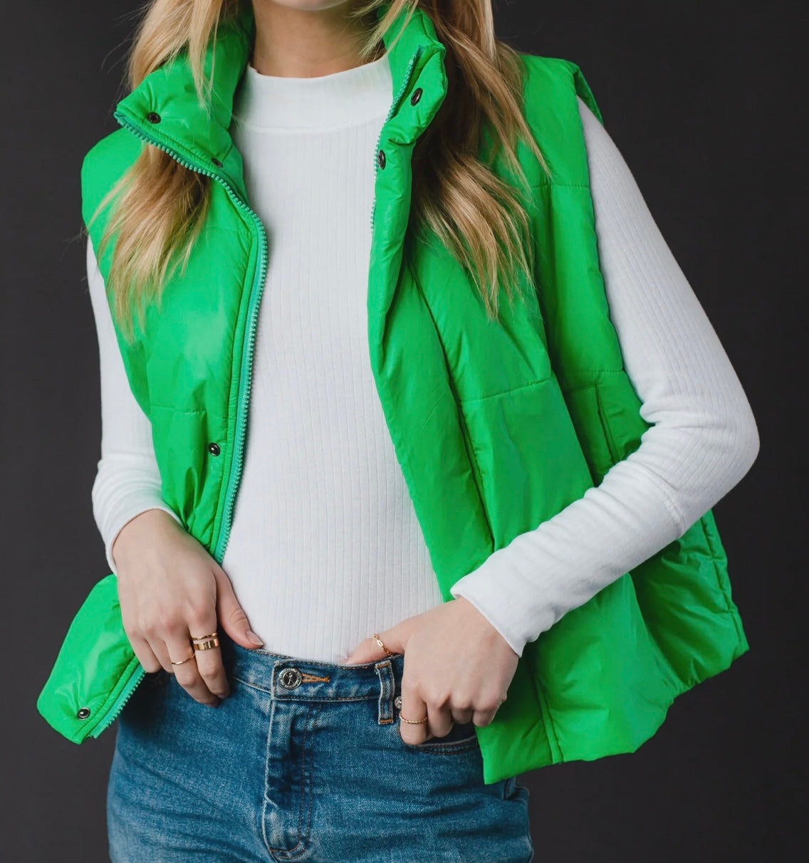 Bright Green Vest