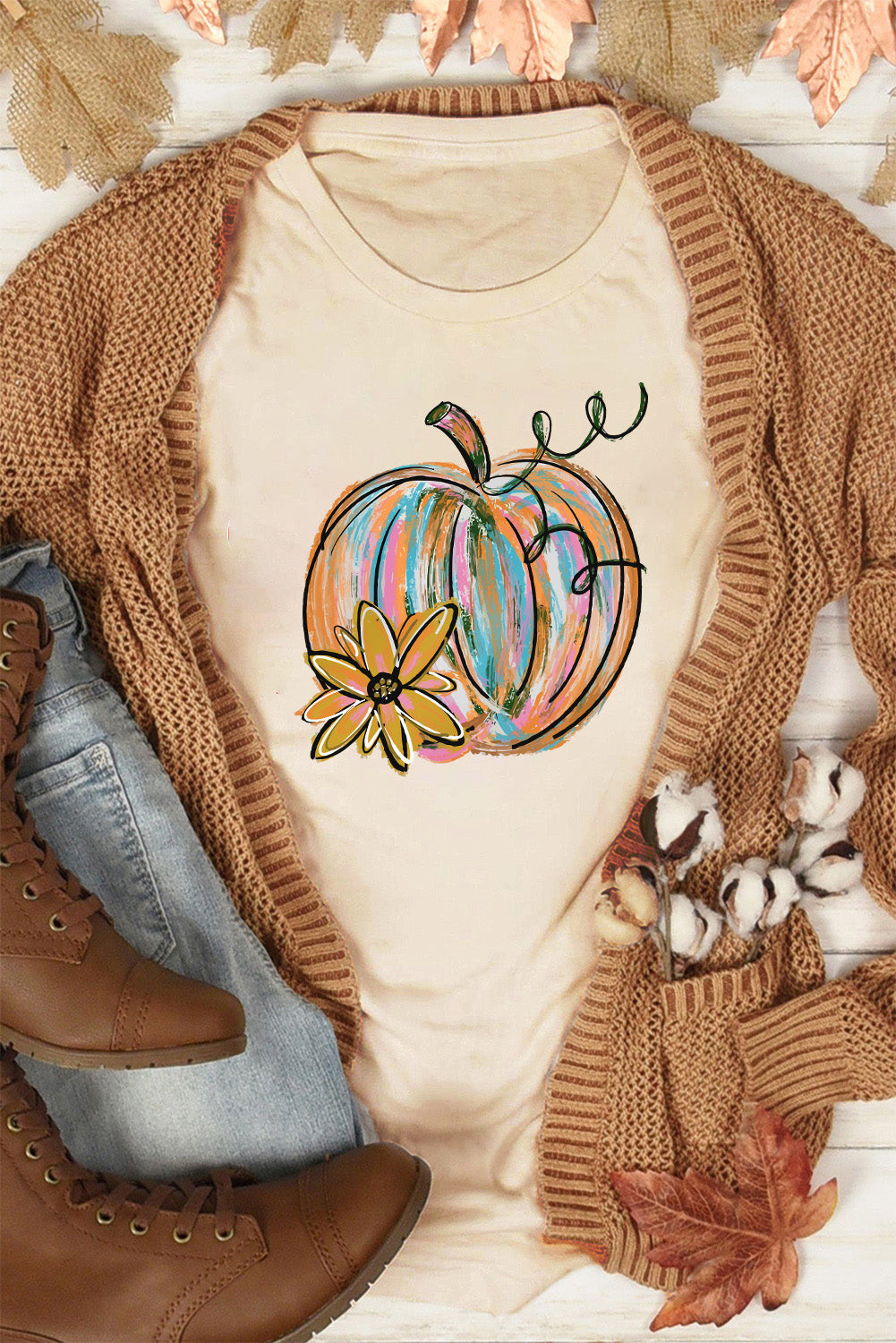 Pumpkin Tee Regular & Plus