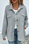 Gray Button Up - Regular & Plus