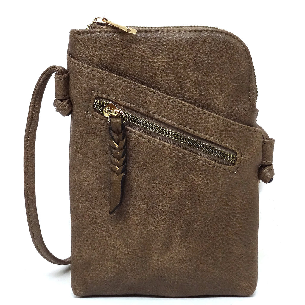 Dark Brown Mini Crossbody Purse