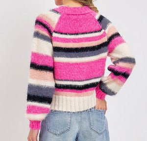 Colorful Striped Sweater