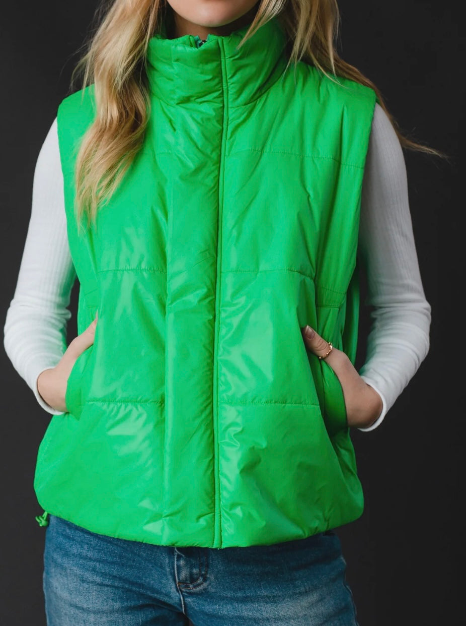 Bright Green Vest