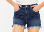 KanCan High Rise Dark Wash shorts