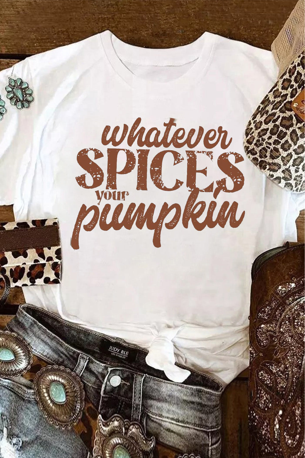 Whatever Spices Your Pumpkin Tee - Regular & Plus