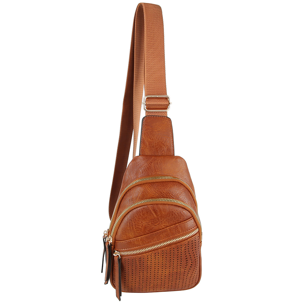 Cognac Sling Bag