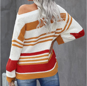 Beautiful Striped Sweater Regular & Plus