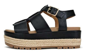 Black Chunky Sandal